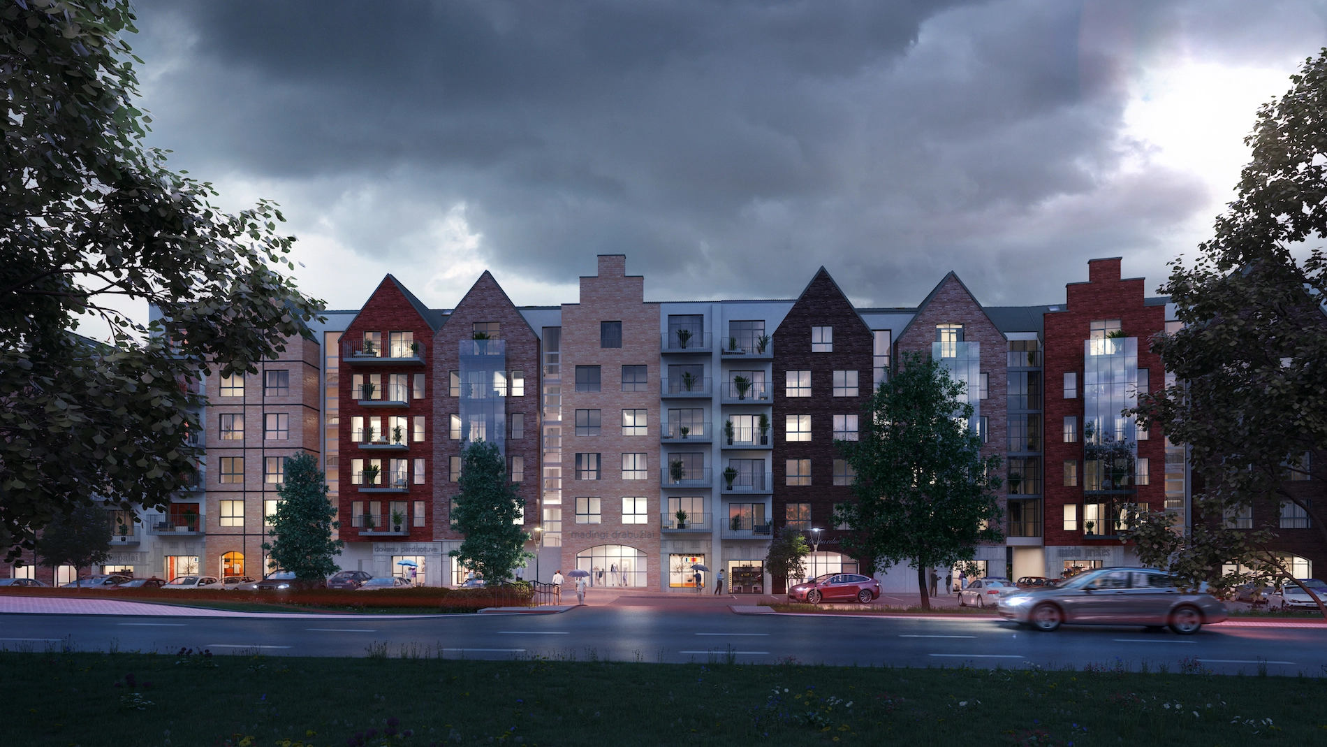 Projektas Kretingos g. 100, Klaipėda