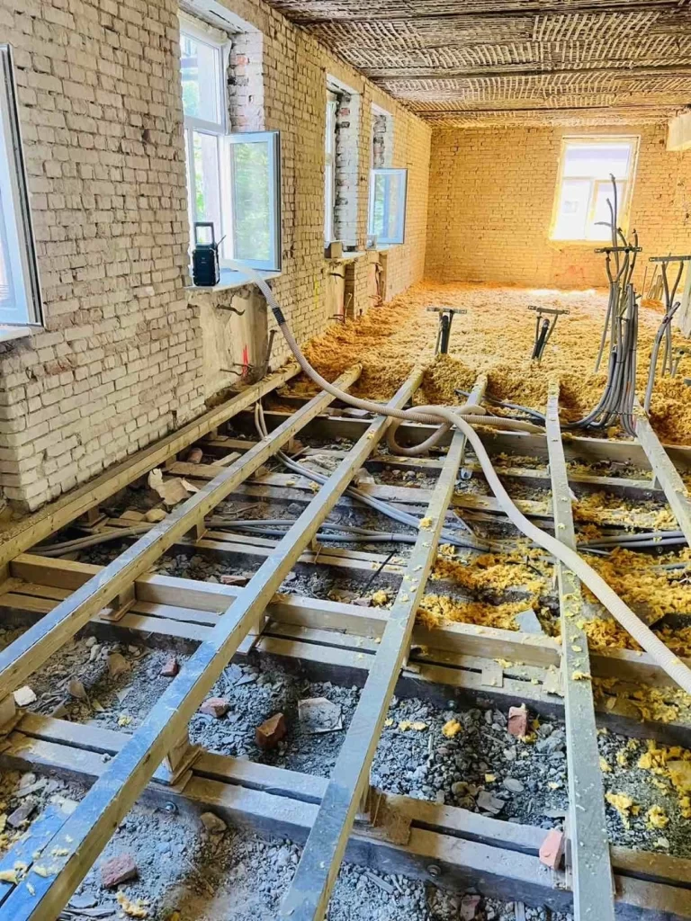 Grindų šiltinimas